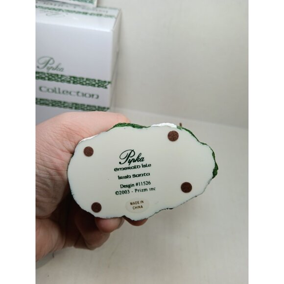 Vtg Pipka Irish Santa Collection Emerald Isle Limited Edition #11526 - Picture 5 of 7